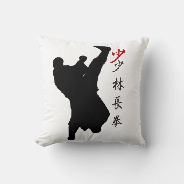 Almofada Shao Lin Long Fist Boxing Travesseiro (Frente)