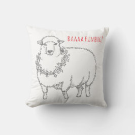 Almofada Sheep With Holly