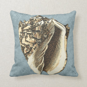 Almofada Shell de Conch com Lavagem