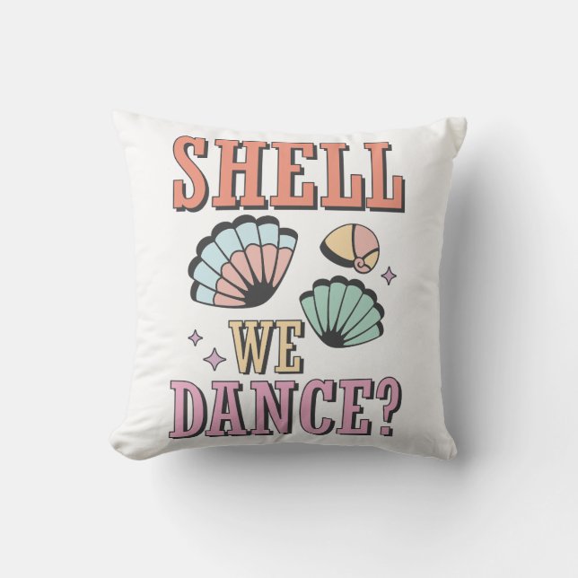 Almofada Shell We Dance (Frente)