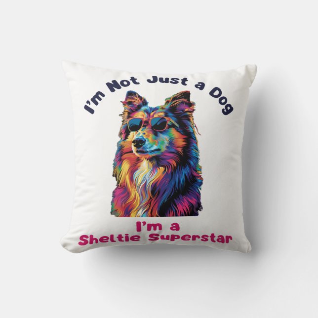 Almofada Shetland Sheepdog (Frente)