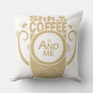 Almofada Shh. Hora do Café e Eu