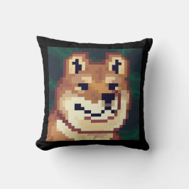 Almofada Shiba dog. Pixel Art, pixelart