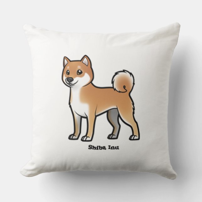 Almofada shiba inu (Frente)