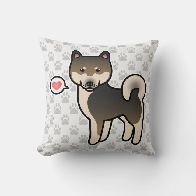 Almofada Shiba Inu Amor de Sésamo (Frente)