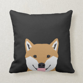 Almofada Shiba Inu - ilustração fofa para proprietários de 