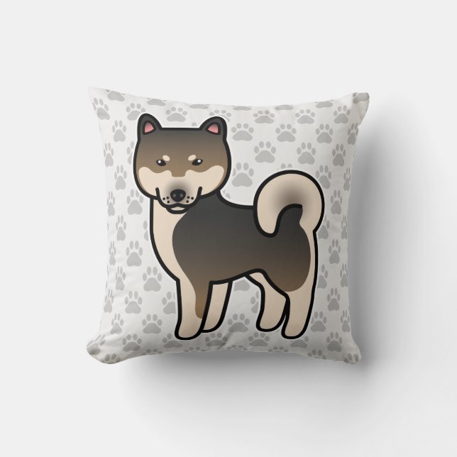 Almofada Shiba Inu Sésamo (Frente)