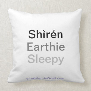 Almofada Shiren Earthie com sono