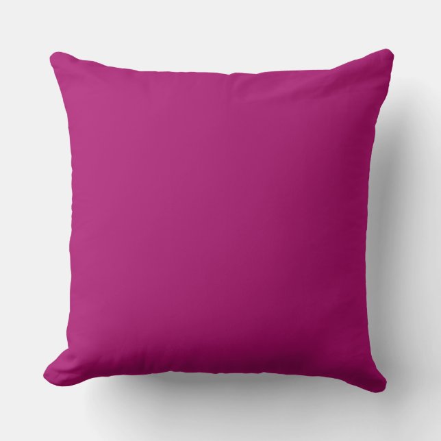 Almofada Shoking Pink, Purple,Solid, Simple, Modern (Frente)