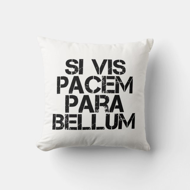 Almofada Si Vis Pacem Para Bellum (Frente)