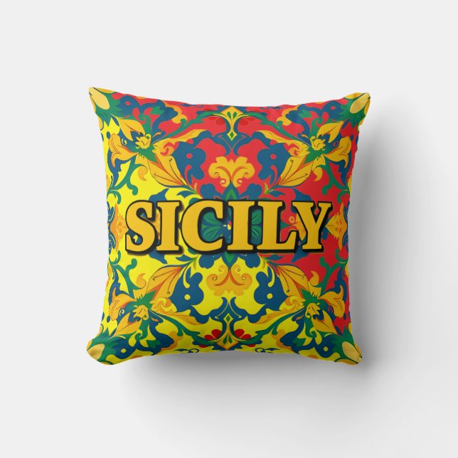 Almofada Sicília Siciliano (Frente)