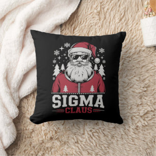 Almofada Sigma Papai Noel Cool Papai Noel Natal Rizz Rizzle