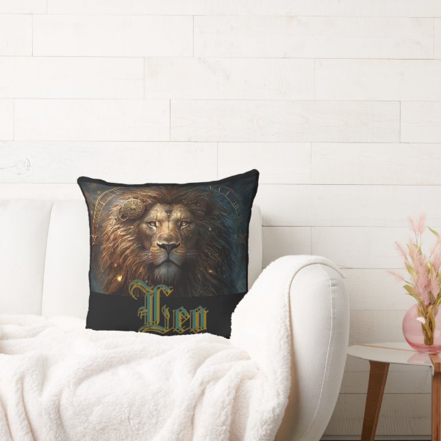 Almofada Signo Zodiacal de Leão (Sofá)