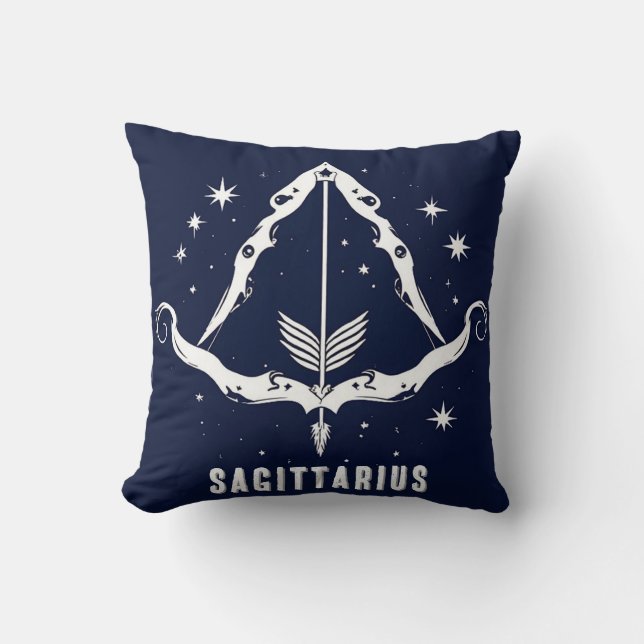 Almofada Signo Zodiacal de Sagitário (Frente)