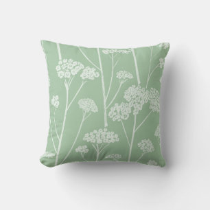 Almofada Silêncio de Prado Flor Silvestre Verde Maresia Pál