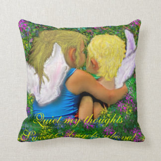 Almofada Silêncio meus pensamentos