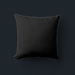 Almofada Silhouette de Gato Negro Minimalista<br><div class="desc">Silhueta de gato preto na moda no estilo minimalista - perfeita para o Halloween, amantes de animais de estimação, e presentes chiques do dia a dia. Adicione um toque de encanto misterioso e elegância felina ao seu estilo de vida com esta design de silhueta de gato preto minimalista. Apresentando uma...</div>