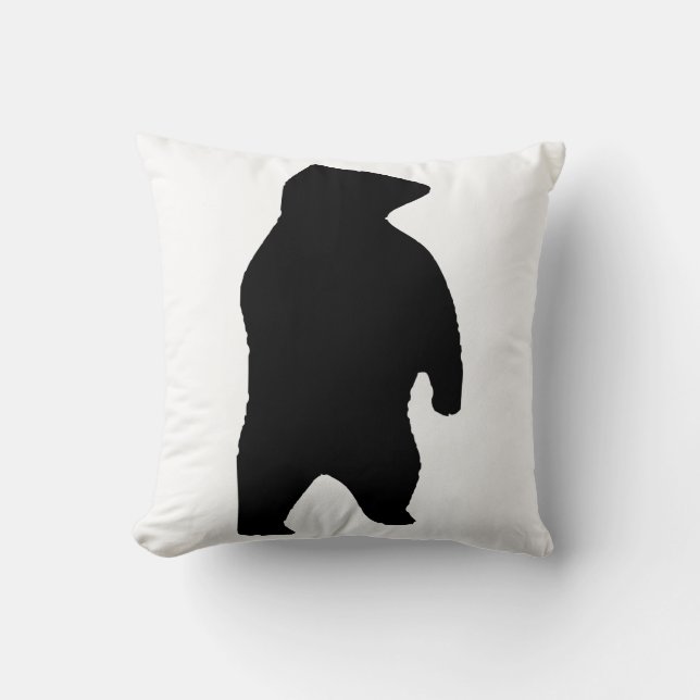 Almofada Silhueta de Urso (Frente)