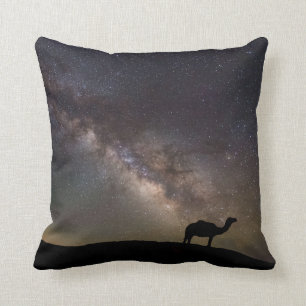 Almofada Silhueta e Milkyway do camelo