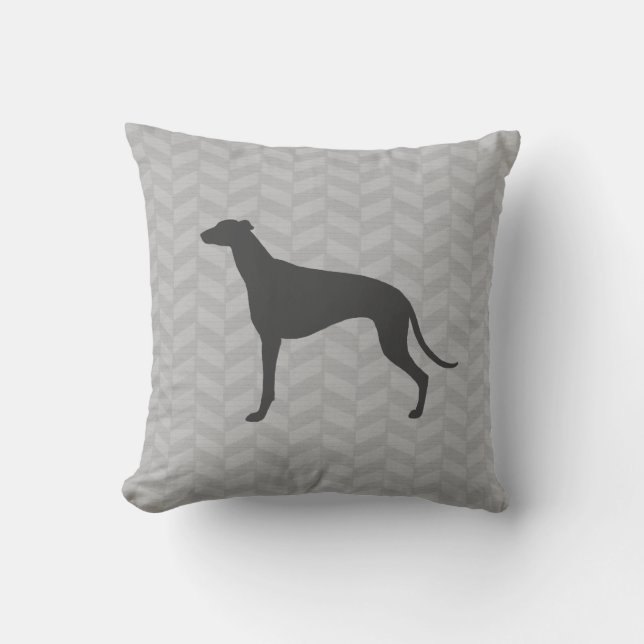 Almofada Silhueta Greyhound (Frente)