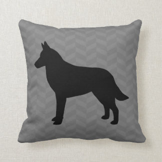 Almofada Silhuette belga Malinois