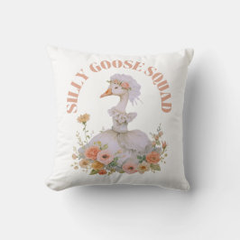 Almofada Silly Goose Squad Bachelorette Funny Bridal