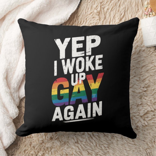 Almofada Sim, Eu Acordei Gay De Novo (Cobertor)