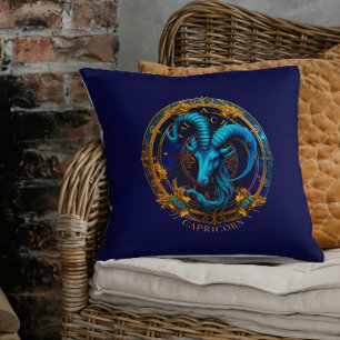 Almofada Símbolo Celestial Zodiac Sea Goat Fantasy Capricór