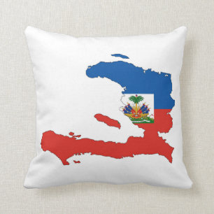 Almofada símbolo da forma do mapa da bandeira de país de