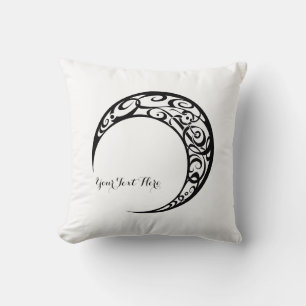 Almofada Símbolo da Lua Tribal Personalizada