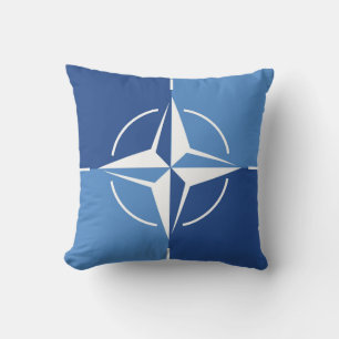 Almofada Símbolo de bandeira da NATO ONAT Organização do