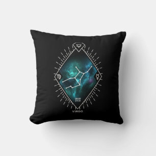 Almofada Símbolo de Constelação de Virgem e Zodiac