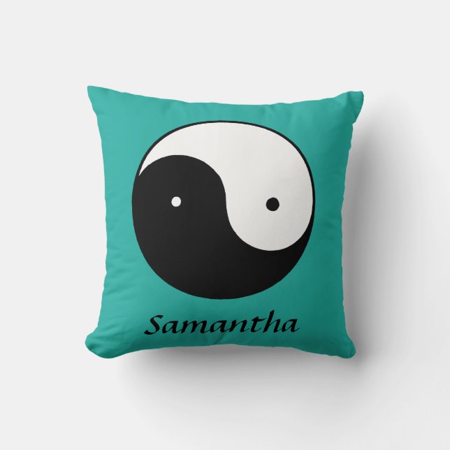 Almofada Símbolo de Yin Yang (Frente)