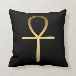 Almofada Símbolo egípcio transversal de Ankh