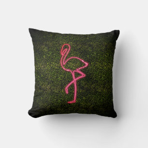 Almofada Símbolo Flamingo Neon Boxwood