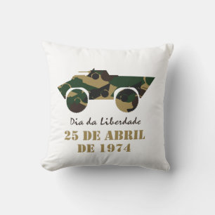 Almofada Símbolo militar da Revolução de 25 de abril