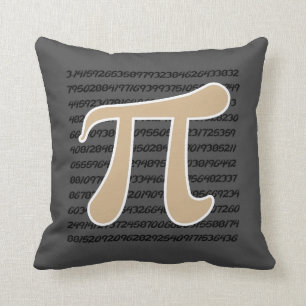 Almofada Símbolo Tan Brown Pi