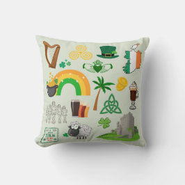 Almofada Símbolos da Irlanda