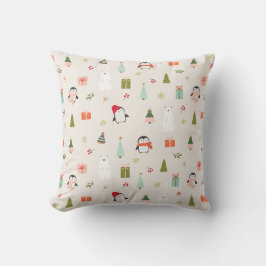 Almofada Símbolos de Natal bonitos