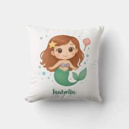 Almofada Simple cute little mermaid