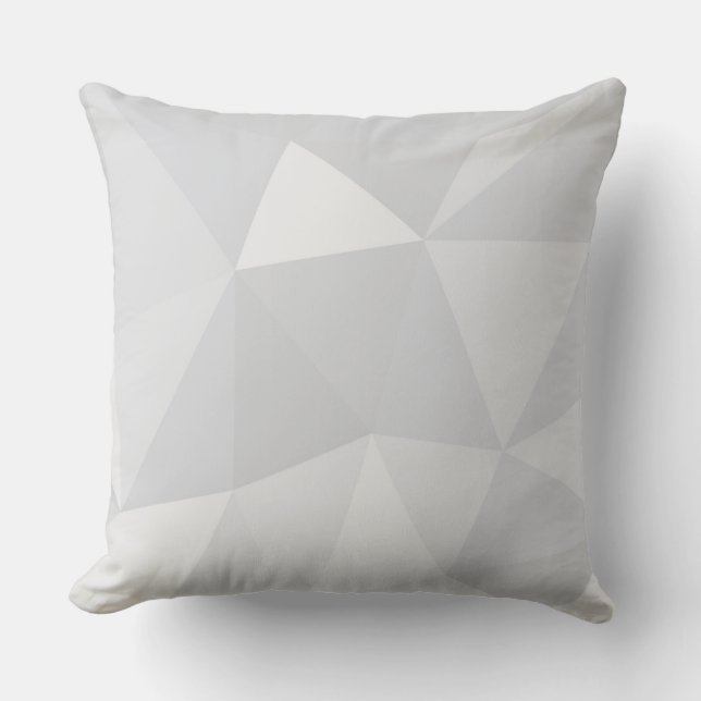 Almofada Simples, branco, moderno, moderno, tendências, ilu (Frente)