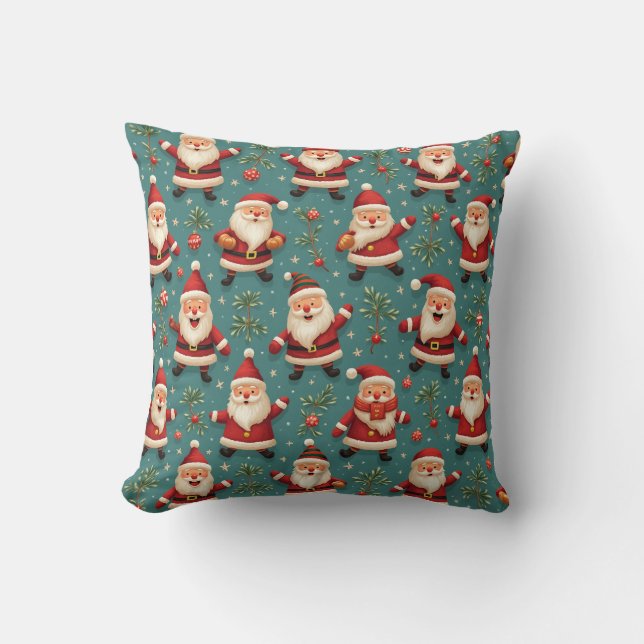Almofada simples de travesseiro de Natal (Frente)