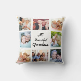 Almofada Simples e Chic| Colagem de Fotos para a Vovó