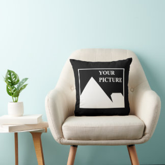 Almofada Simples Moderno Crie Sua Própria Foto De Casamento