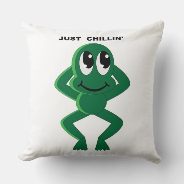 ALMOFADA SIMPLESMENTE CHILLIN (Frente)