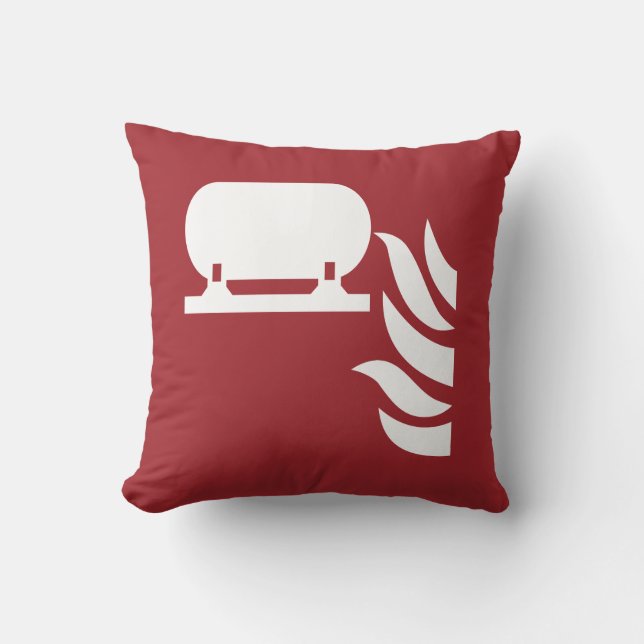 Almofada Sinal de segurança de instalação do extintor de in (Frente)