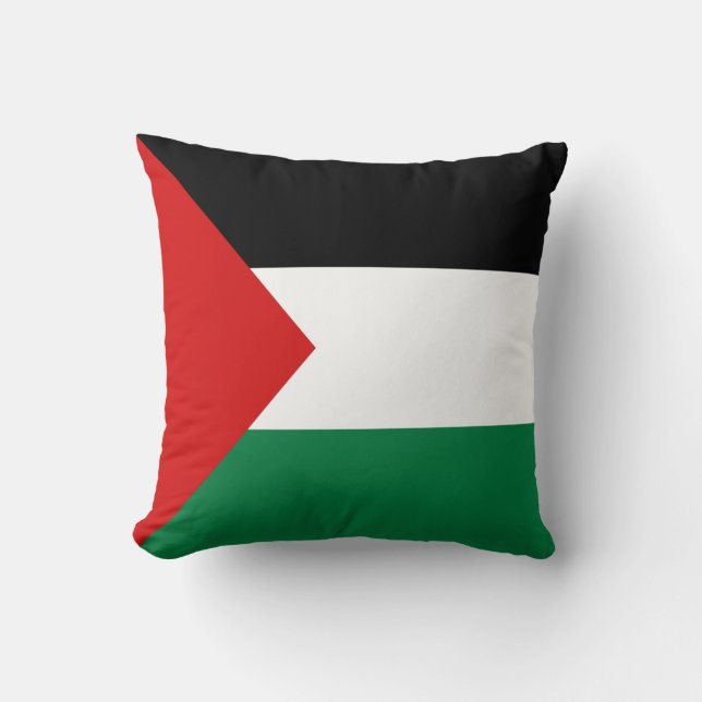 Almofada Sinalizador da Palestina x Travesseiro de Sinaliza (Frente)