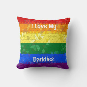 Almofada Sinalizador do Mosaico do Rainbow Pride