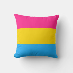 Almofada Sinalizador do Orgulho Pansexual