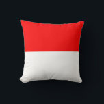 Almofada Sinalizador Indonésia<br><div class="desc">Bandeira Patriótica da Indonésia.</div>
